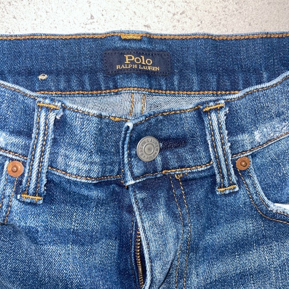 Ralph Lauren Dark Denim Wash size 28 ankle Jeans